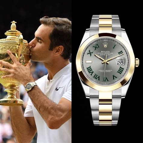 rolex wimbledon roger federer|Roger Federer Rolex collection.